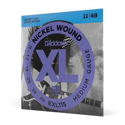 EXL115 - Nickel Wound BLUES/JAZZ ROCK 11-49