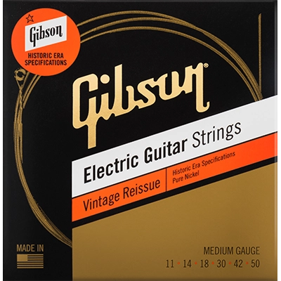 Gibson - Vintage Reissue Electric Guitar Strings - Medium 11-50