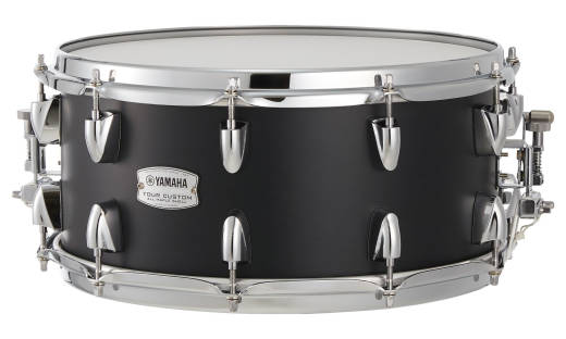 Yamaha - Tour Custom Maple Snare Drum 14x6.5 - Licorice Satin