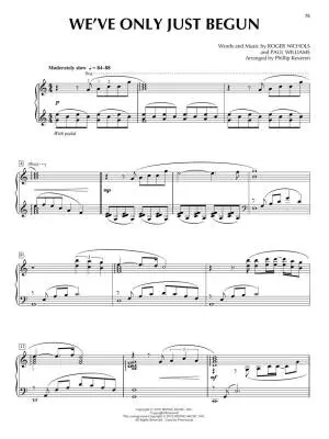 The Carpenters - Keveren - Piano - Book