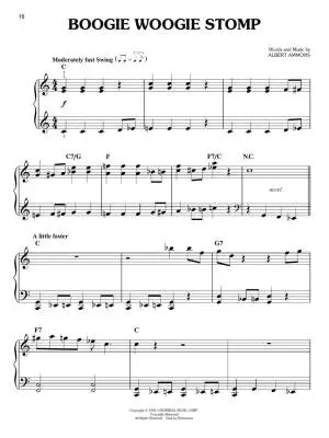 First 50 Blues Songs You Should Play on the Piano - Easy Piano - Book