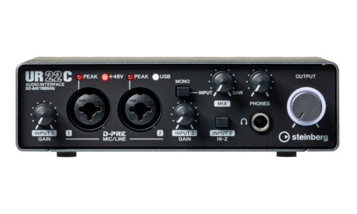 UR22C 2-In/2-Out USB Audio Interface