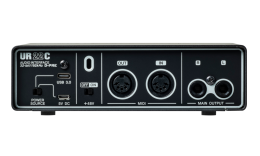 UR22C 2-In/2-Out USB Audio Interface
