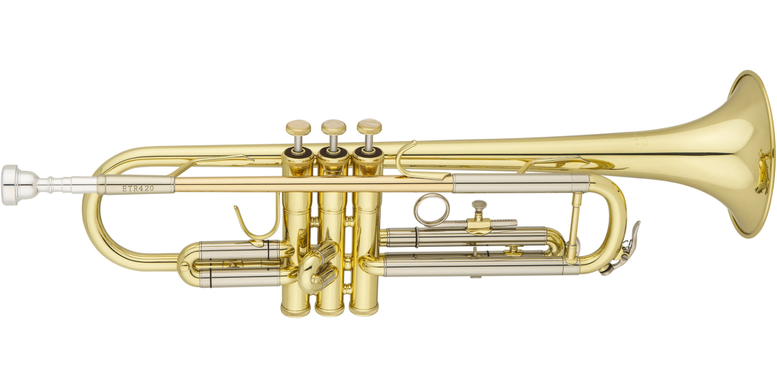 Bb Lacquered Trumpet with Case