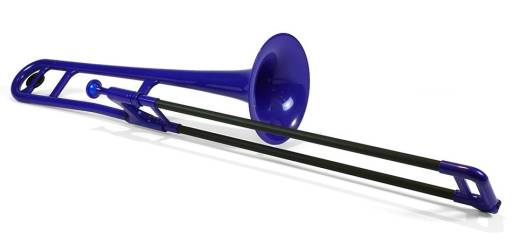 Plastic Trombone - Blue