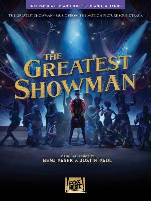 Hal Leonard - The Greatest Showman - Pasek/Paul/Pearl - Piano Duet (1 Piano, 4 Hands) - Book