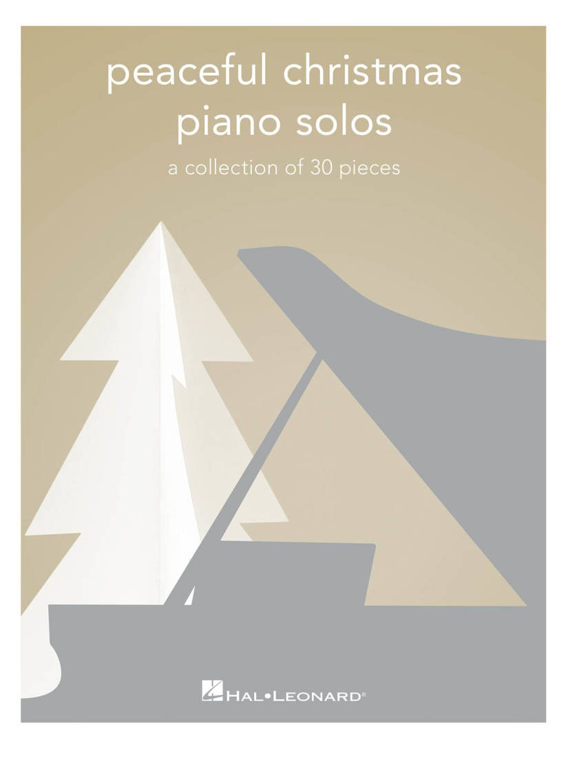Peaceful Christmas Piano Solos - Book