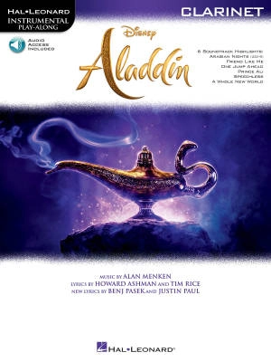 Hal Leonard - Aladdin: Instrumental Play-Along - Menken - Clarinet - Book/Audio Online