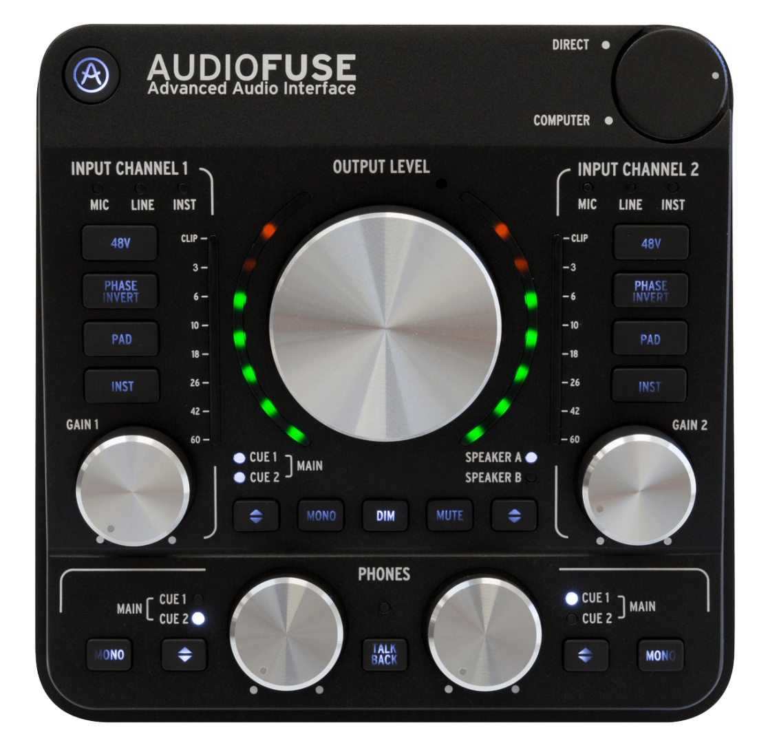 AudioFuse Rev2 Audio Interface - Black