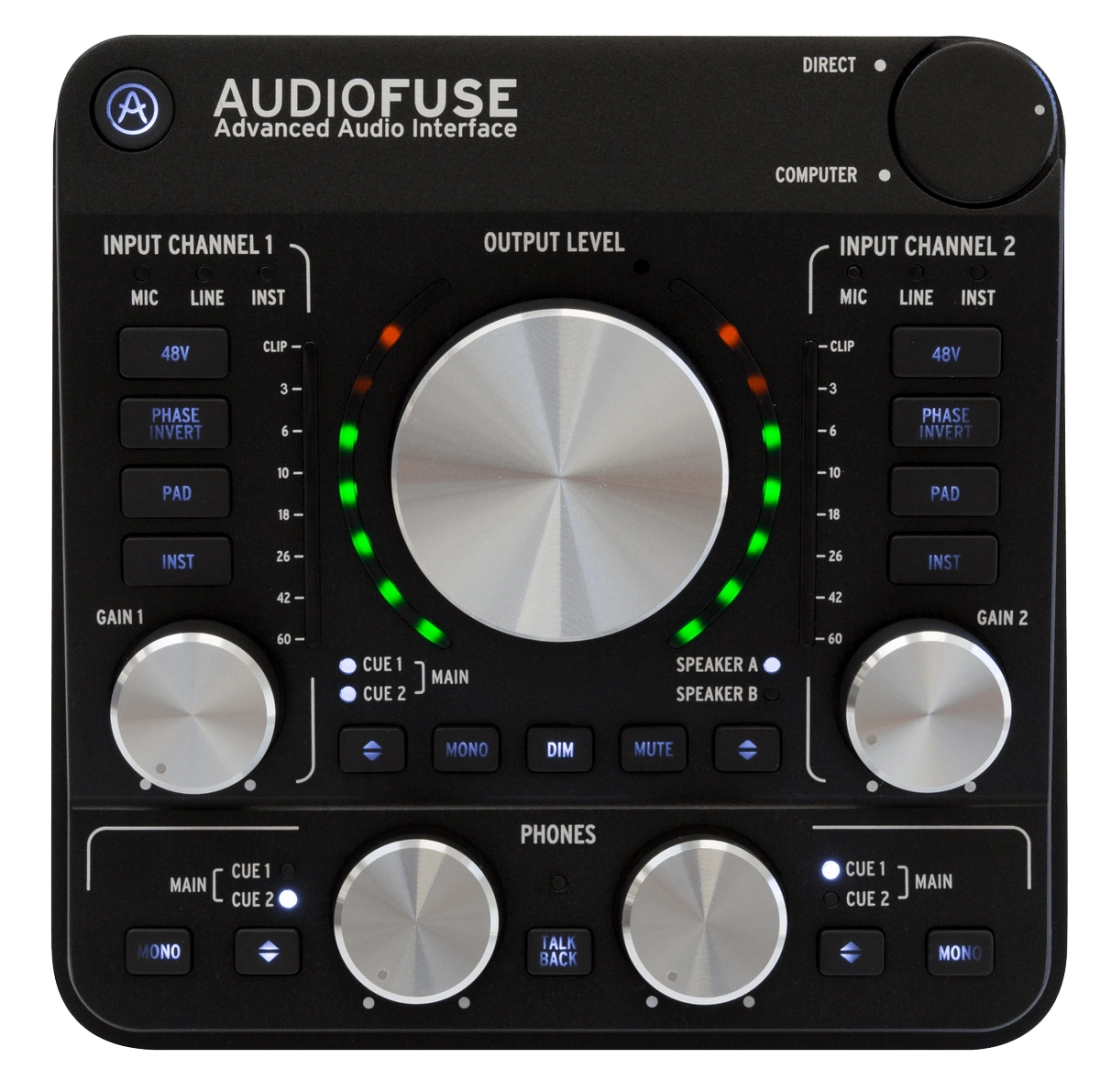 AudioFuse Rev2 Audio Interface - Black