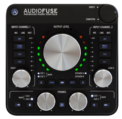 Arturia - AudioFuse Rev2 Audio Interface - Black