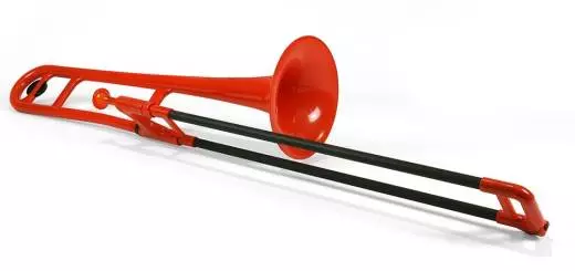 Plastic Trombone - Red