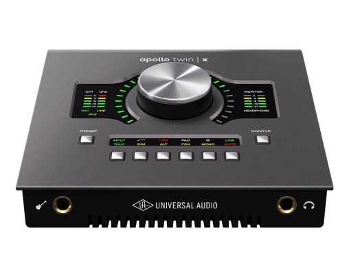 Apollo Twin X Thunderbolt 3 Audio Interface w/UAD-2 QUAD Core Processing