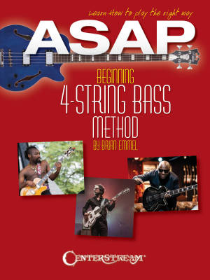 Hal Leonard - ASAP Beginning 4-String Bass Method - Emmel - Bass Guitar - Book