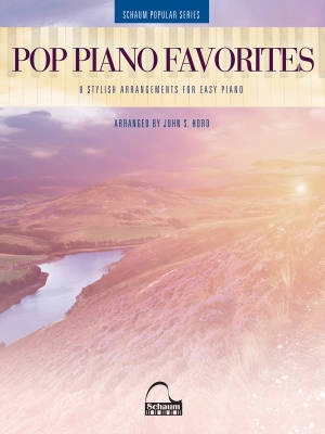 Schaum Publications - Pop Piano Favorites - Hord - Easy Piano - Book