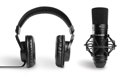 AIR 192|4 Vocal Studio Pro Kit with USB Interface, NOVA Black Microphone and HDH40 Headphones