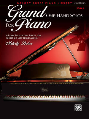 Alfred Publishing - Grand One-Hand Solos for Piano, Book 1, Early Elementary - Bober - Livre