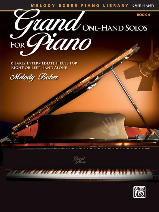 Grand One-Hand Solos for Piano, Book 4, Early Intermediate - Bober - Book