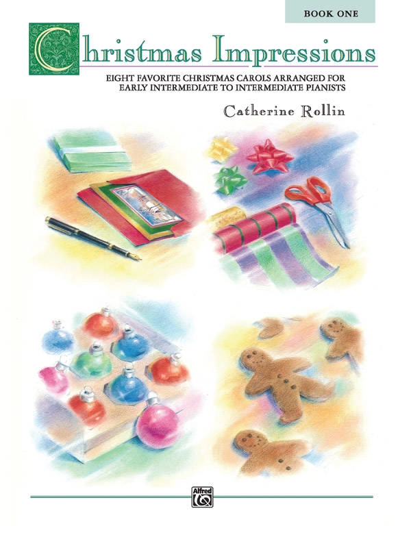 Christmas Impressions, Book 1, Early Intermediate - Rollin - Piano - Book