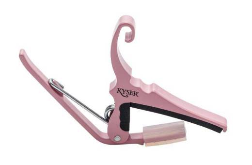 Quick-Change Capo for 6-String Acoustic Guitar - Pink