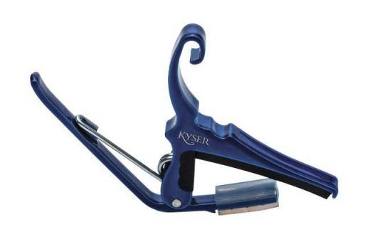 Quick-Change Capo for 6-String Acoustic Guitar - Blue