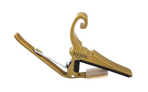Quick-Change Capo for Classical Guitar - Gold