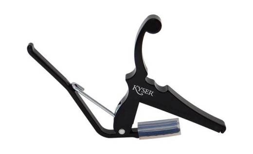 Kyser - Quick-Change Capo for Electric Guitar - Black