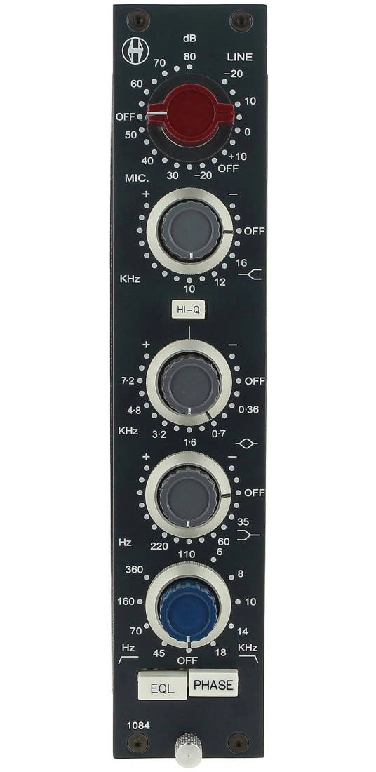1084 80 Series Mic Preamp/EQ Module