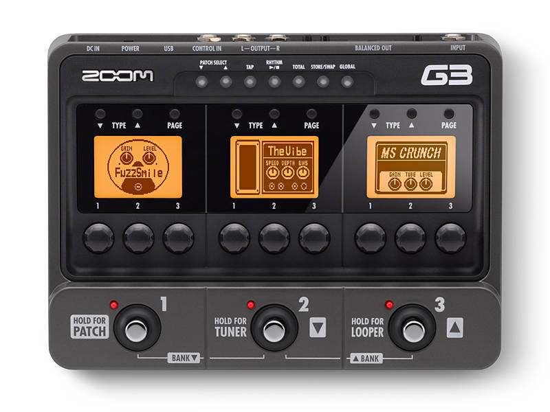 Zoom - G3 - Stompbox/Amp Modelling Console with USB