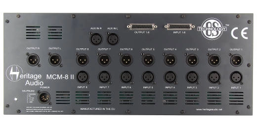 MCM-8 II 8-Slot Rack with Mixer On Slot Technology