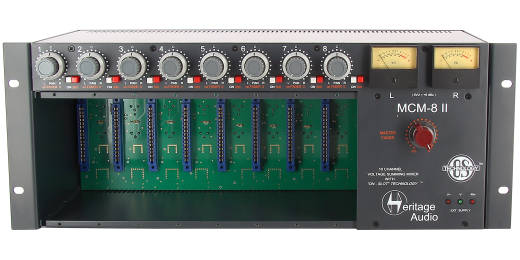 MCM-8 II 8-Slot Rack with Mixer On Slot Technology