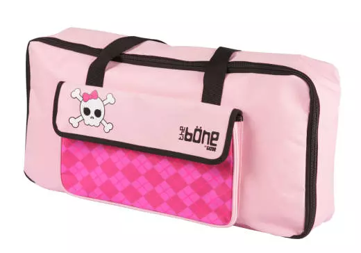 The Bone Powered Pedal Board - Goth Pink