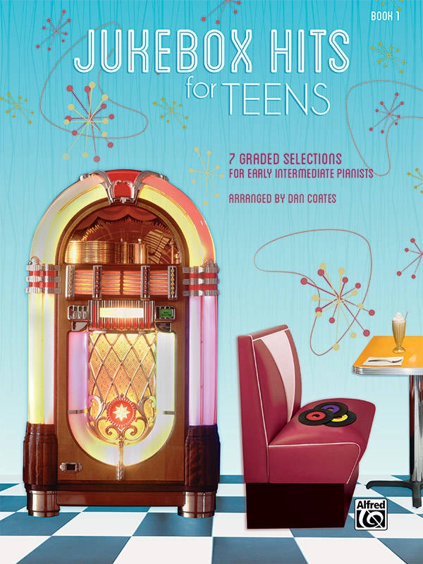 Jukebox Hits for Teens, Book 1, Early Intermediate - Coates - Piano - Book