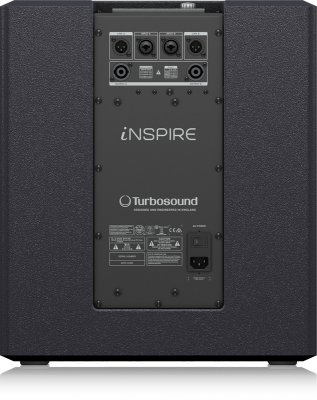 iNSPIRE iP12B 1000W 12\'\' Powered Subwoofer