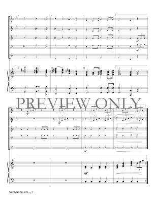 Wedding March from Midsummer Night\'s Dream - Mendelssohn/Marlatt - Brass Quintet/Organ