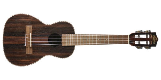 Leho - Arch Back Ebony Concert Ukulele