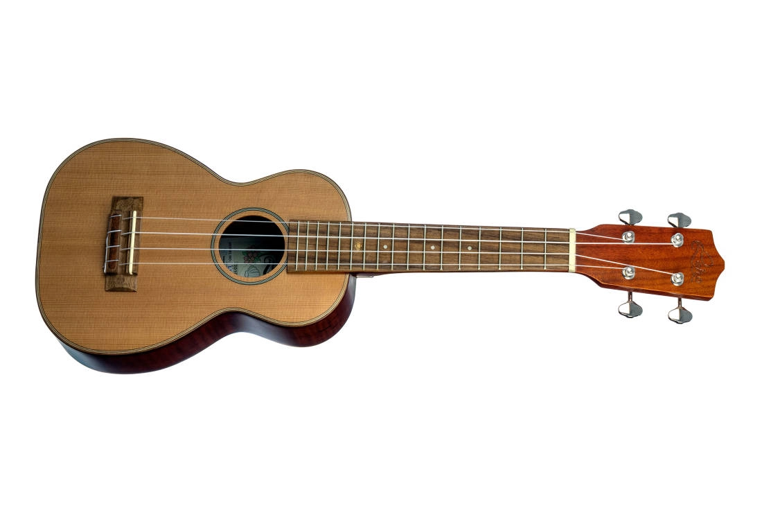 Soprano Ukulele - Solid Cedar Top w/ Flame Maple Back & Sides