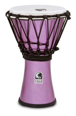 Toca Percussion - Freestyle Colorsound 7 Djembe - Metallic Violet