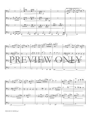 Prelude in G Minor, Op. 23 No. 5 - Rachmaninov/Carpenter - Brass Quartet (2 Euph./2 Tubas)