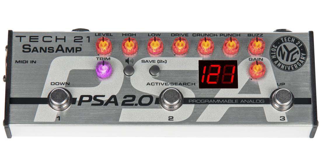 PSA 2.0 Programmable Pre-amp Pedal