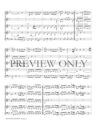 Allegro from Eine Kleine Nachtmusik - Mozart/Marlatt - Interchangeable Woodwind Ensemble