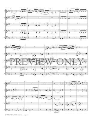 Romanze from Eine Kleine Nachtmusik - Mozart/Marlatt - Interchangeable Woodwind Ensemble