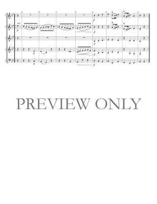 Menuetto from Eine Kleine Nachtmusik - Mozart/Marlatt - Interchangeable Woodwind Ensemble