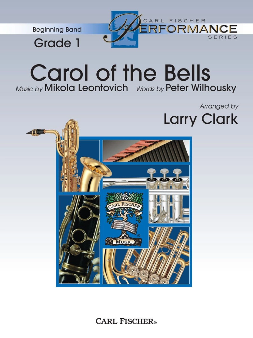 Carol of the Bells - Leontovich/Clark - Concert Band - Gr. 1