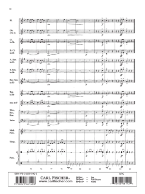 Carol of the Bells - Leontovich/Clark - Concert Band - Gr. 1