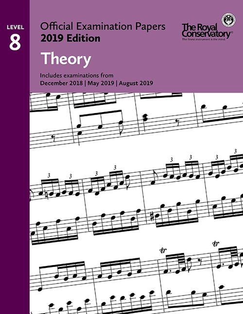 RCM Official Examination Papers: Theory, Level 8 - 2019 Edition - Book