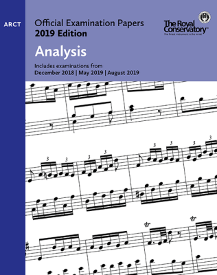 Frederick Harris Music Company - RCM Official Examination Papers: Analyse, ARCT  2019 Edition  Livre