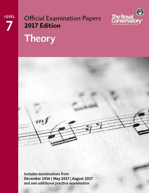 RCM Official Examination Papers: Theory, Level 7 - 2017 Edition - Book