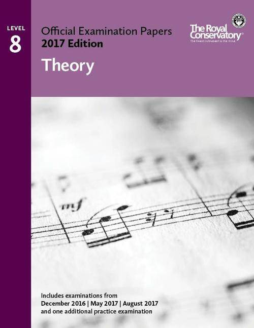 RCM Official Examination Papers: Theory, Level 8 - 2017 Edition - Book