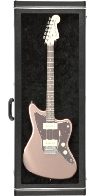 Wall Mount Guitar Display Case - Black
